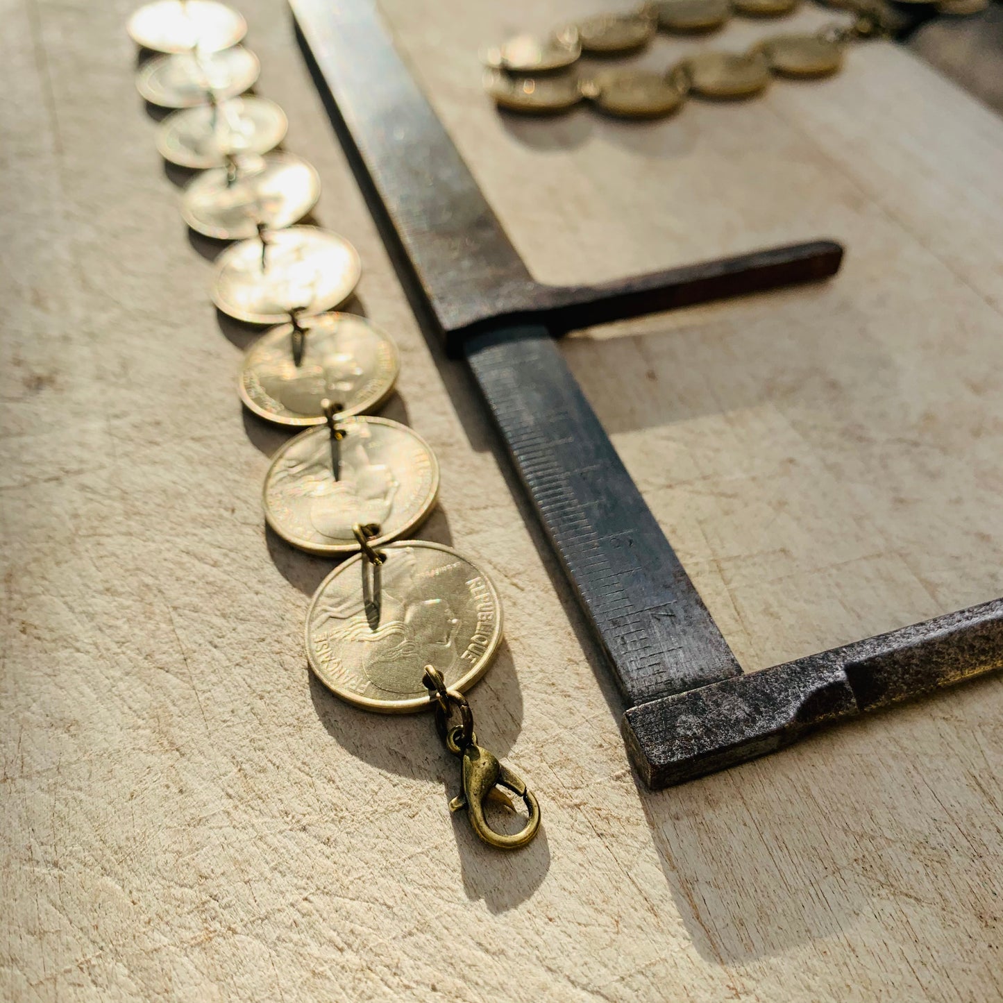 Bracelet 10 centimes de Francs