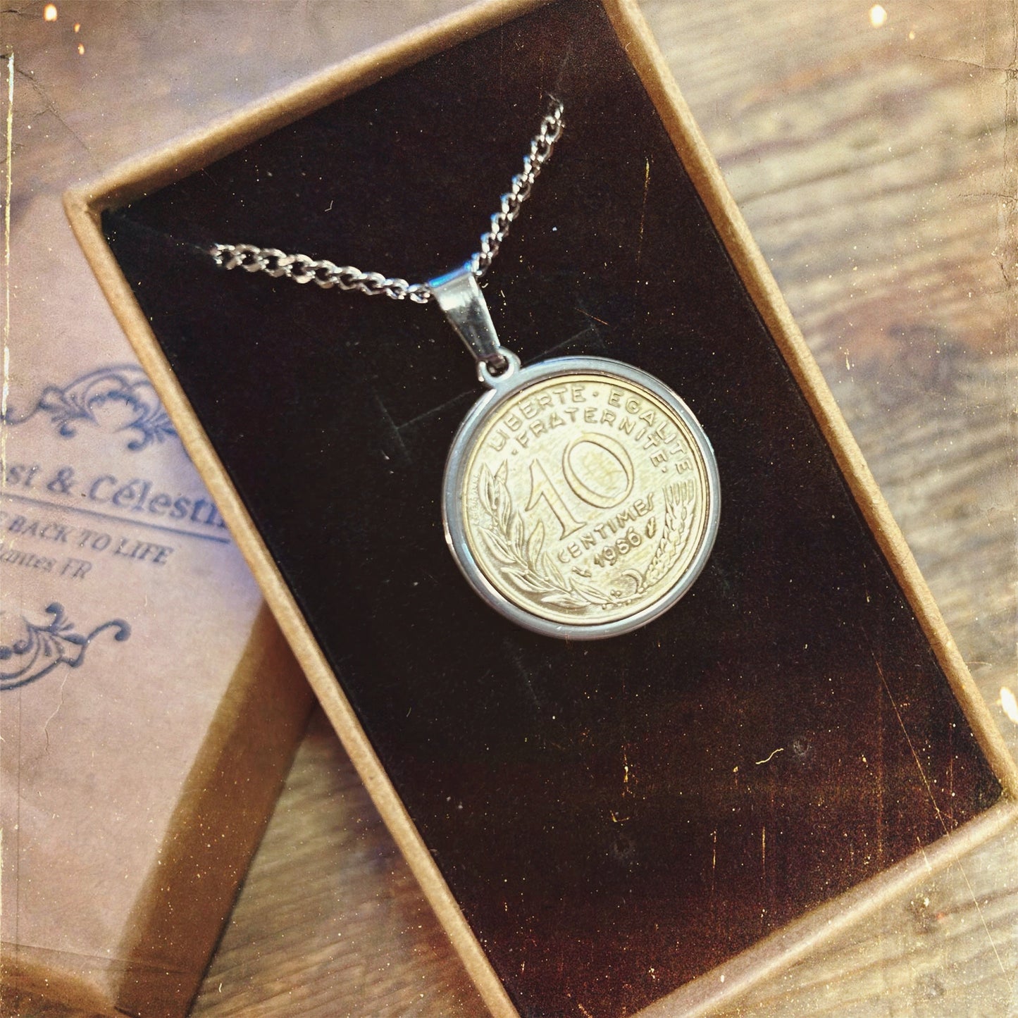 Pendentif 10 centimes