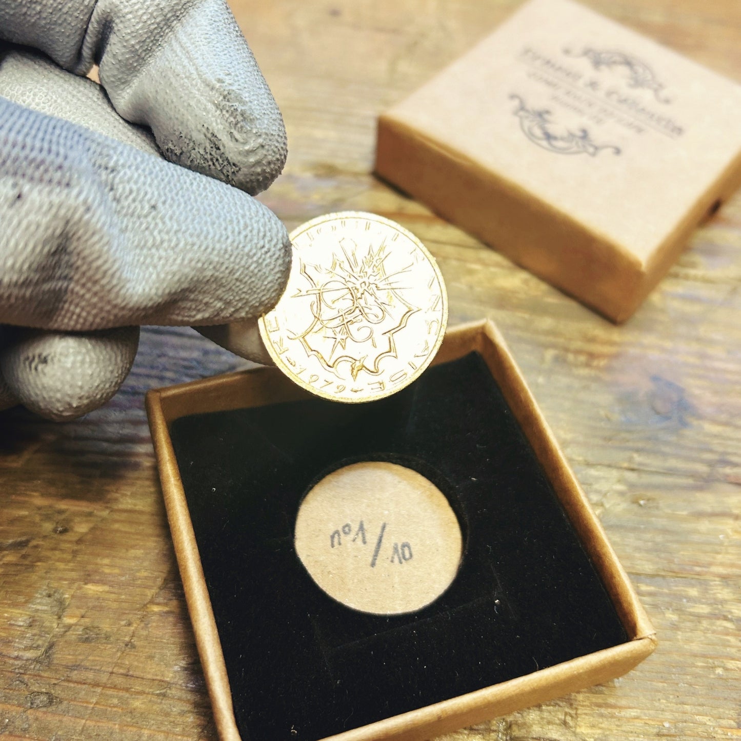 Dorure à la feuille d’or 24k ✨ SÉRIE LIMITÉE