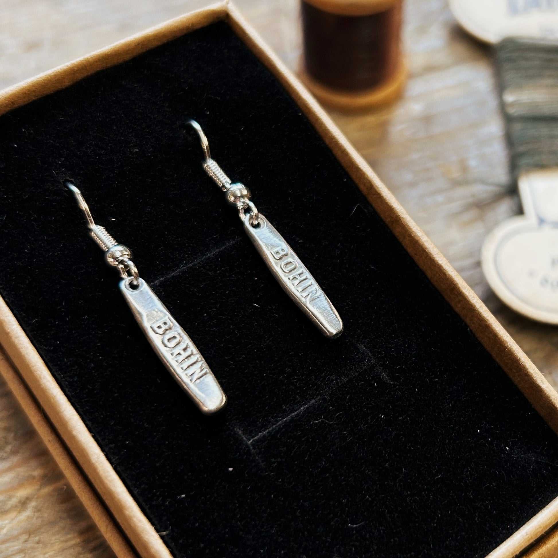 Boucles d'oreilles crochet phildar bohin tulip recyclage Made in France bijoux couture offrir cadeau