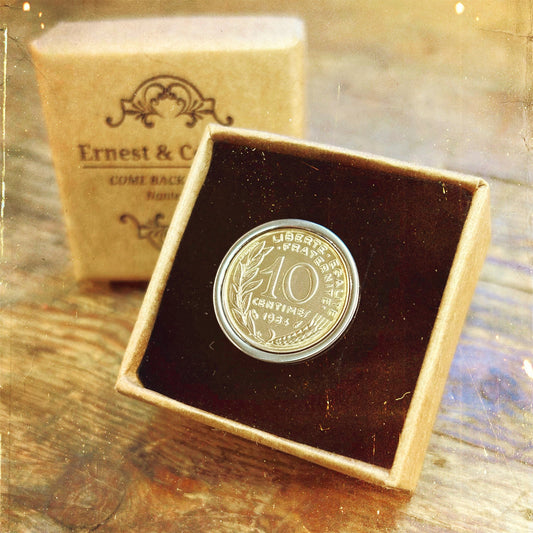 Bague 10 centimes