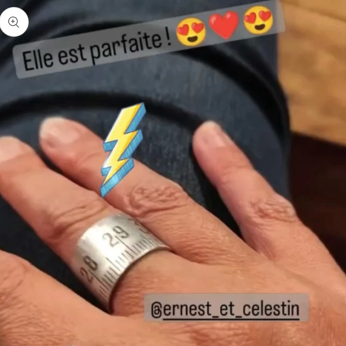 Bague mètre Alu
