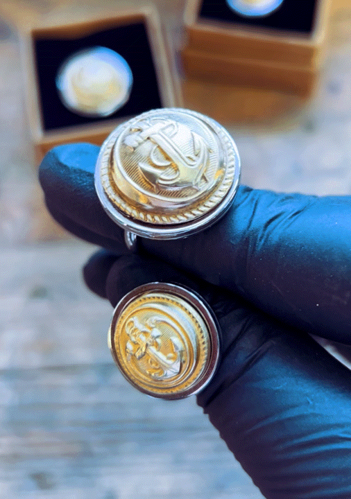 Bague Ancre Dorée 🔱 SÉRIE LIMITÉE