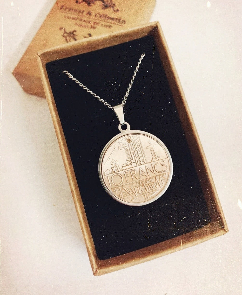 Pendentif 10 Francs Mathieu