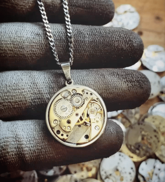 Pendentif mécanisme - Ernest & Célestin