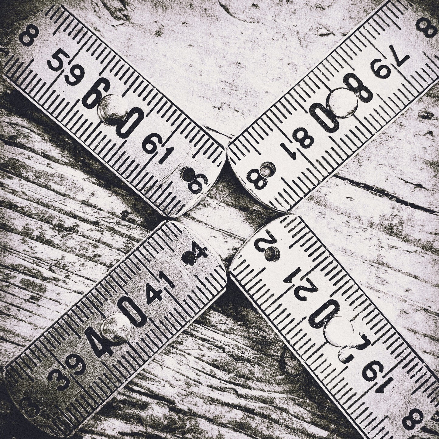 Pendentif collier sautoir mètre aluminium bijoux homme Made in France upcycling offrir cadeau architecte couturière