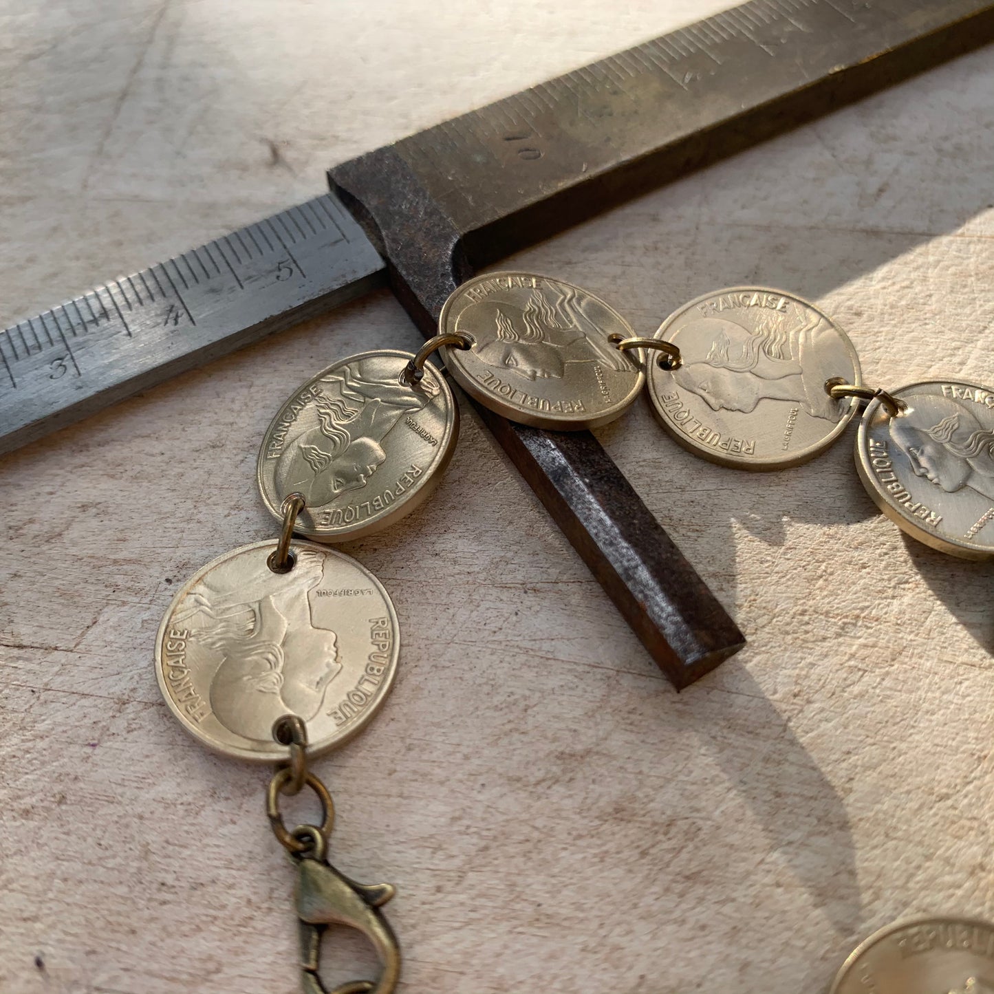 Bracelet 10 centimes de Francs