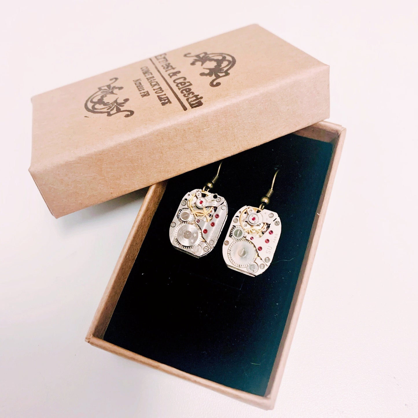 Boucles d'oreilles Mécanisme