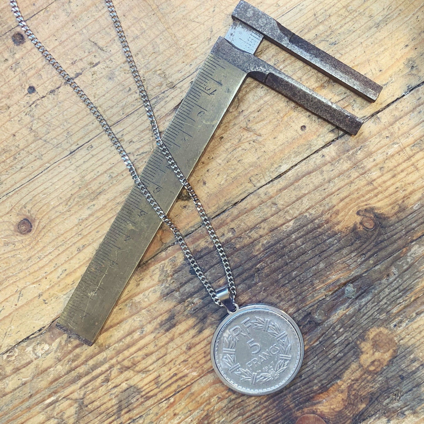 Pendentif 5 Francs Lavrillier