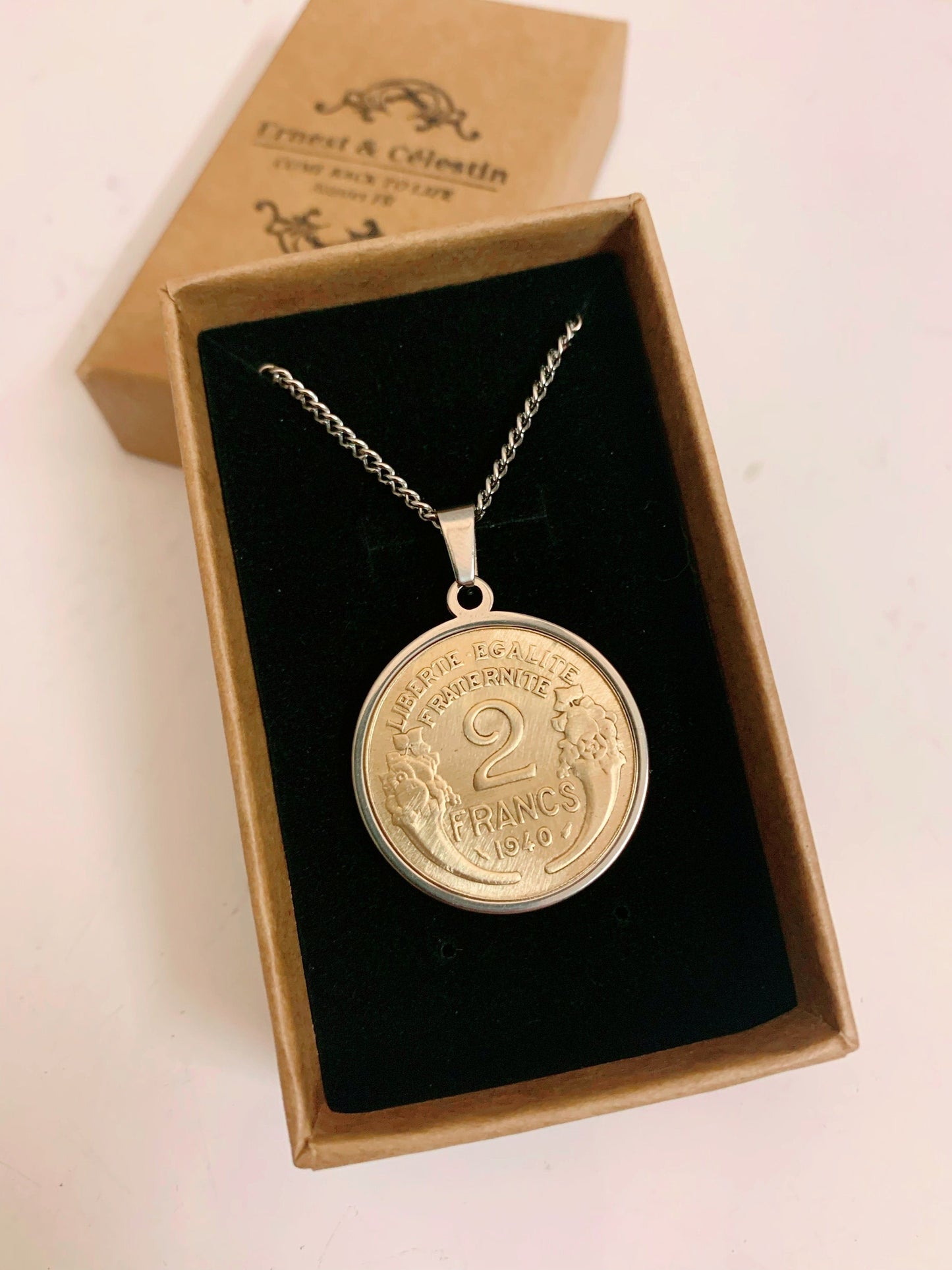 Pendentif 2 Francs Morlon