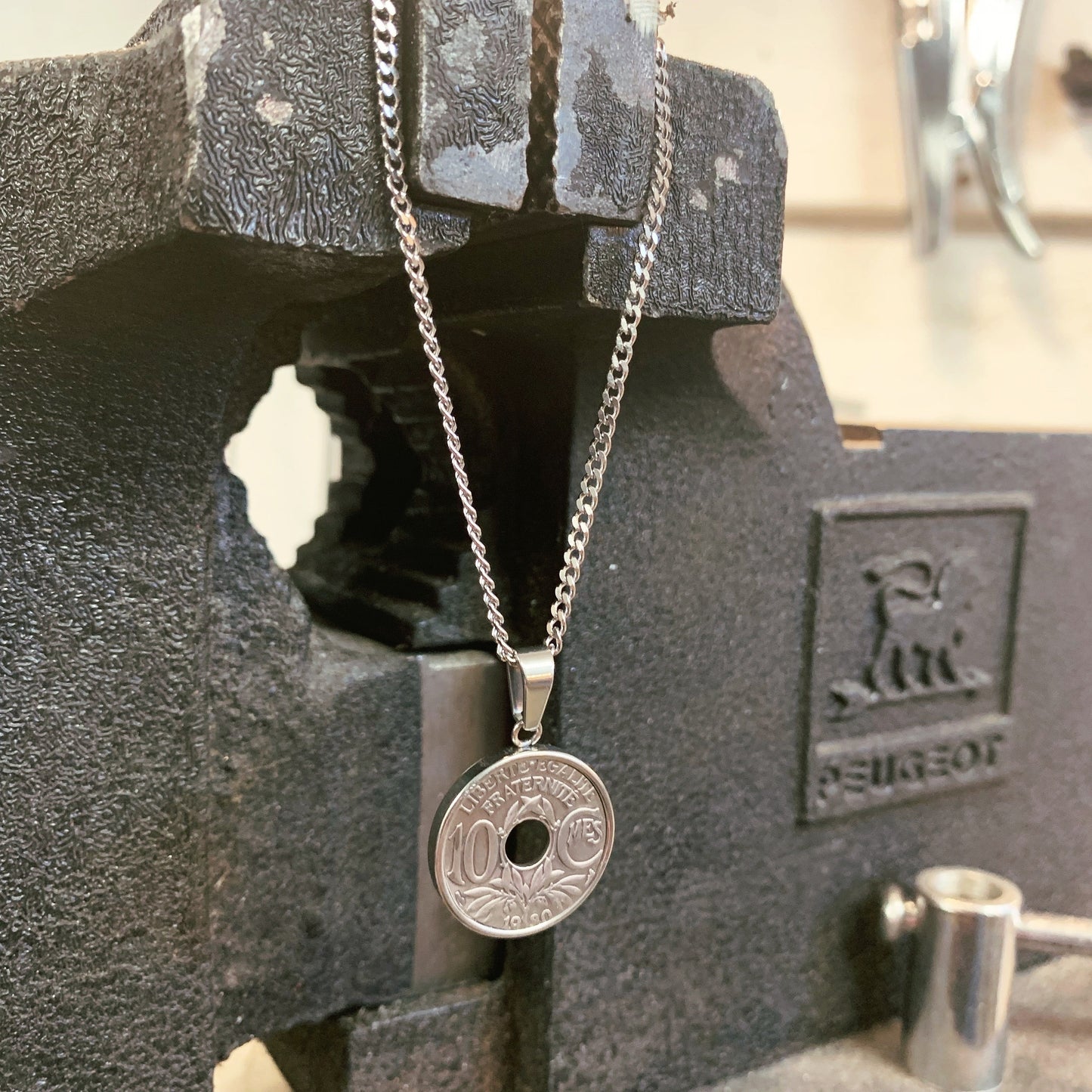 Pendentif 10 ctms Francs Lindauer