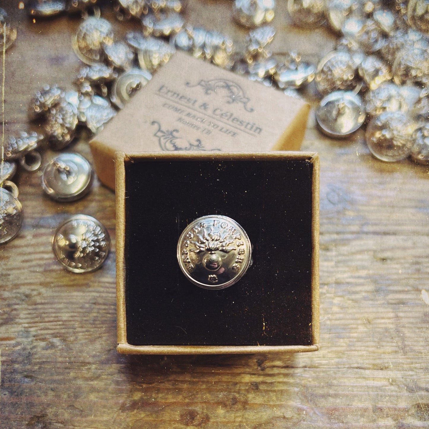 NEW 🚨 Petite chevalière « Sapeurs-pompiers »