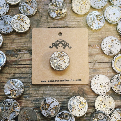 NEW 🕰️ Broche « Mécanisme »