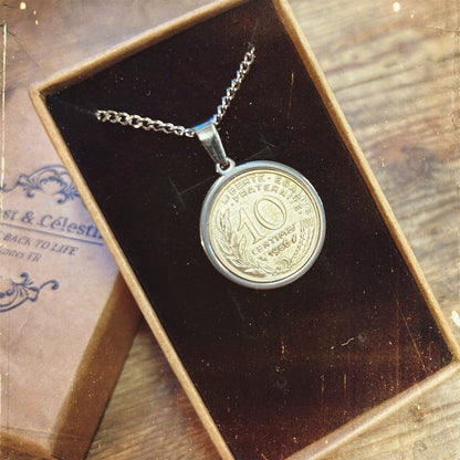 Pendentif 10 centimes