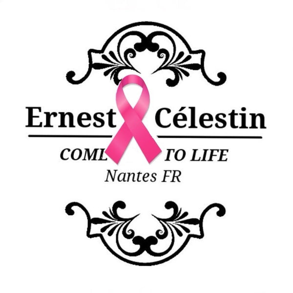 Logo Ernest et Célestin octobre rose