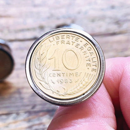 Bague 10 centimes - Ernest & Célestin