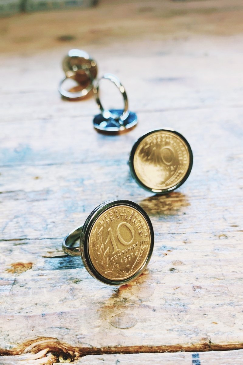 Bague 10 centimes - Ernest & Célestin