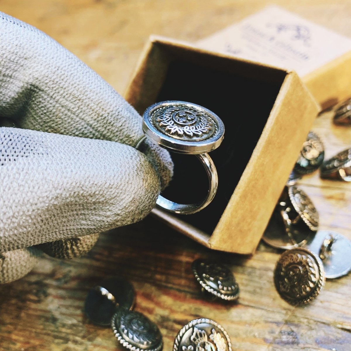 Bague Couronnes et Lys ⚜️ SÉRIE LIMITÉE ⚜️ - Ernest & Célestin