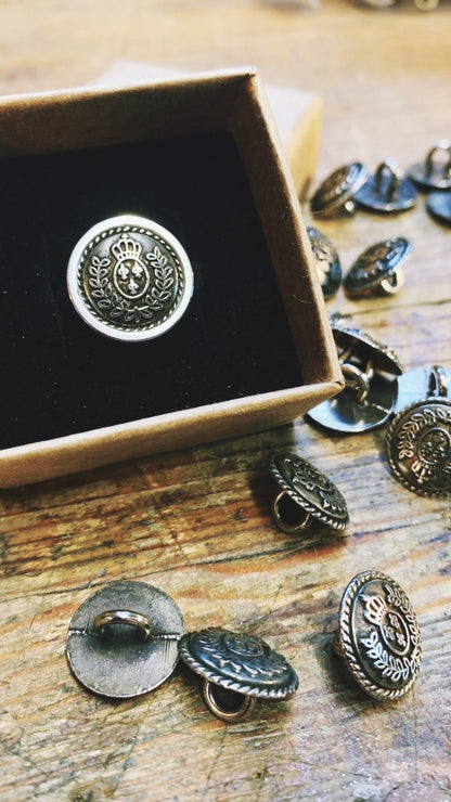 Bague Couronnes et Lys ⚜️ SÉRIE LIMITÉE ⚜️ - Ernest & Célestin
