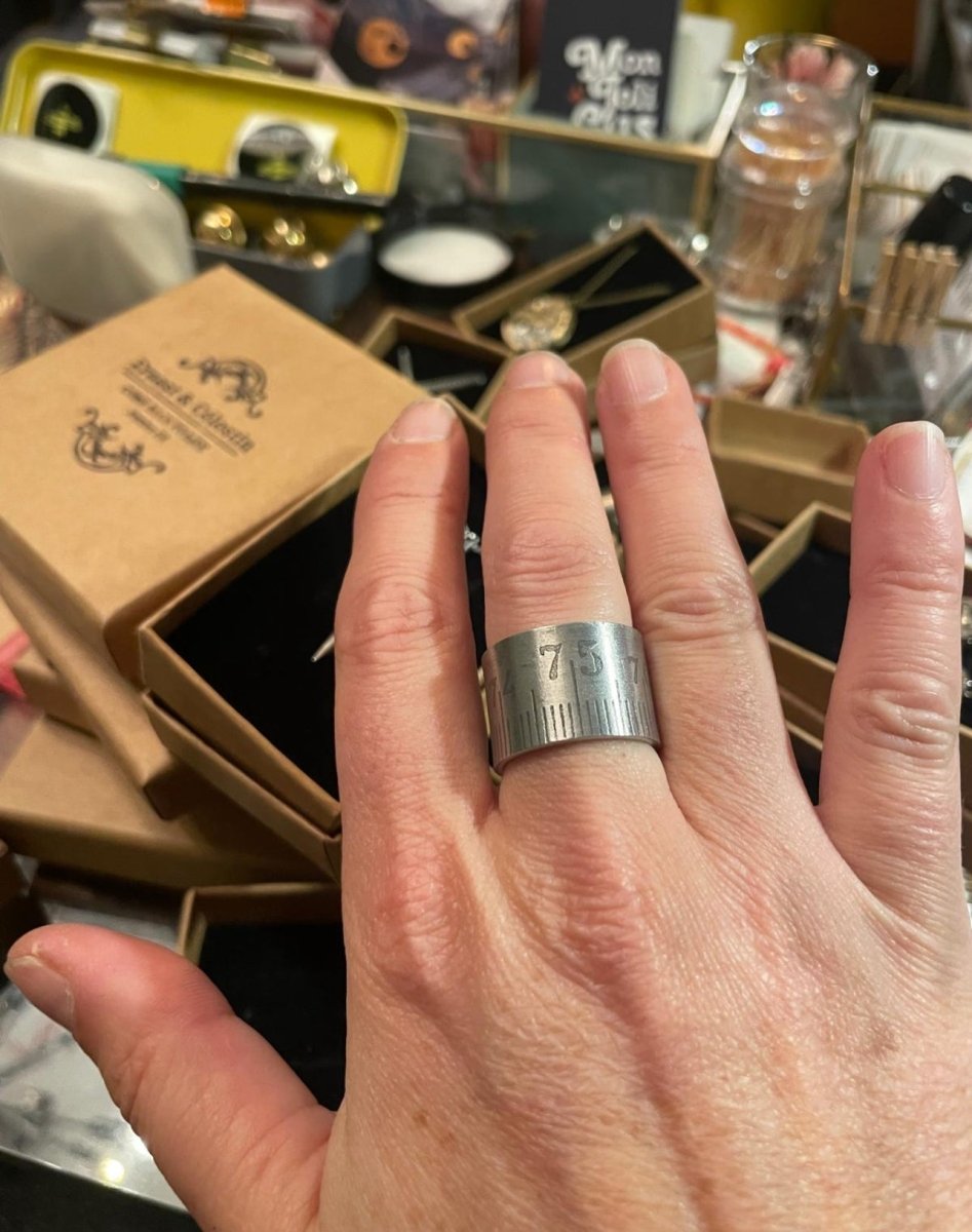 Bague mètre Alu - Ernest & Célestin