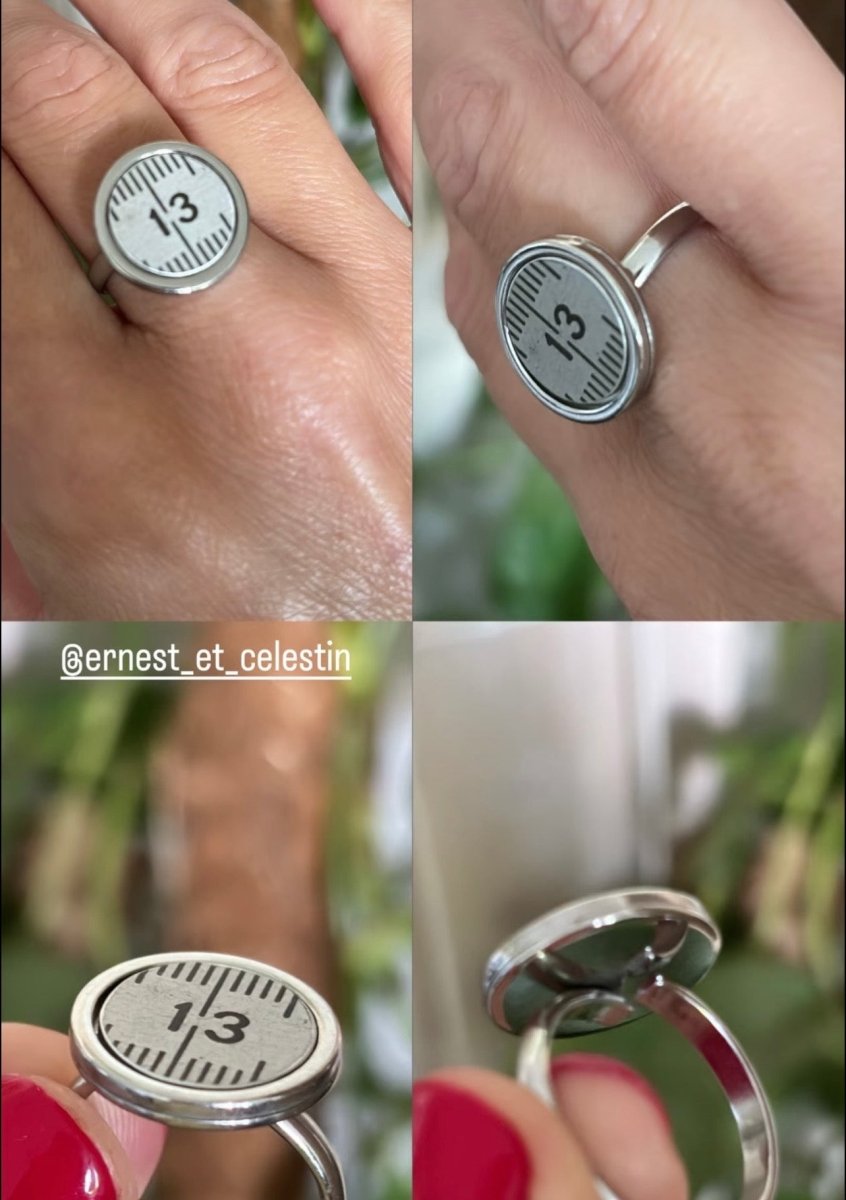 Bague numéro 1 à 99 - Ernest & Célestin