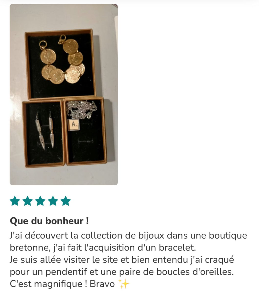 Boucles « Plume » Argentées - Ernest & Célestin
