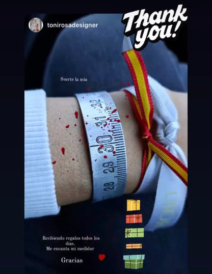 Bracelet mètre Alu - Ernest & Célestin