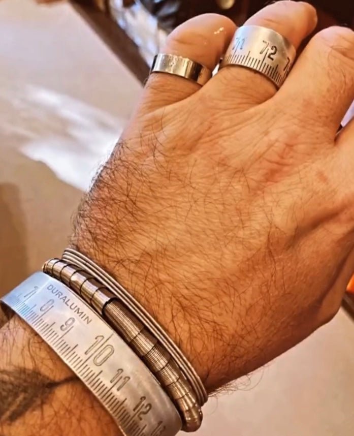 Bracelet mètre Alu - Ernest & Célestin