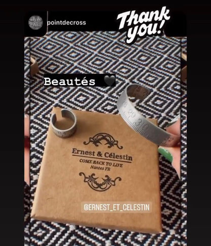 Bracelet mètre Alu - Ernest & Célestin