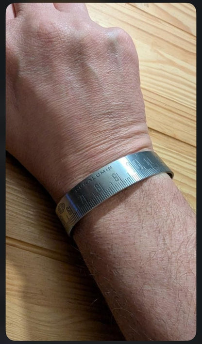 Bracelet mètre Alu - Ernest & Célestin