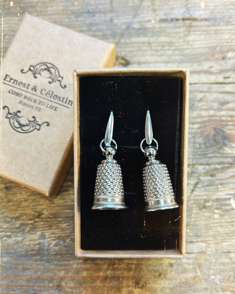 NEW 📍 Boucles Dé à coudre - Ernest & Célestin