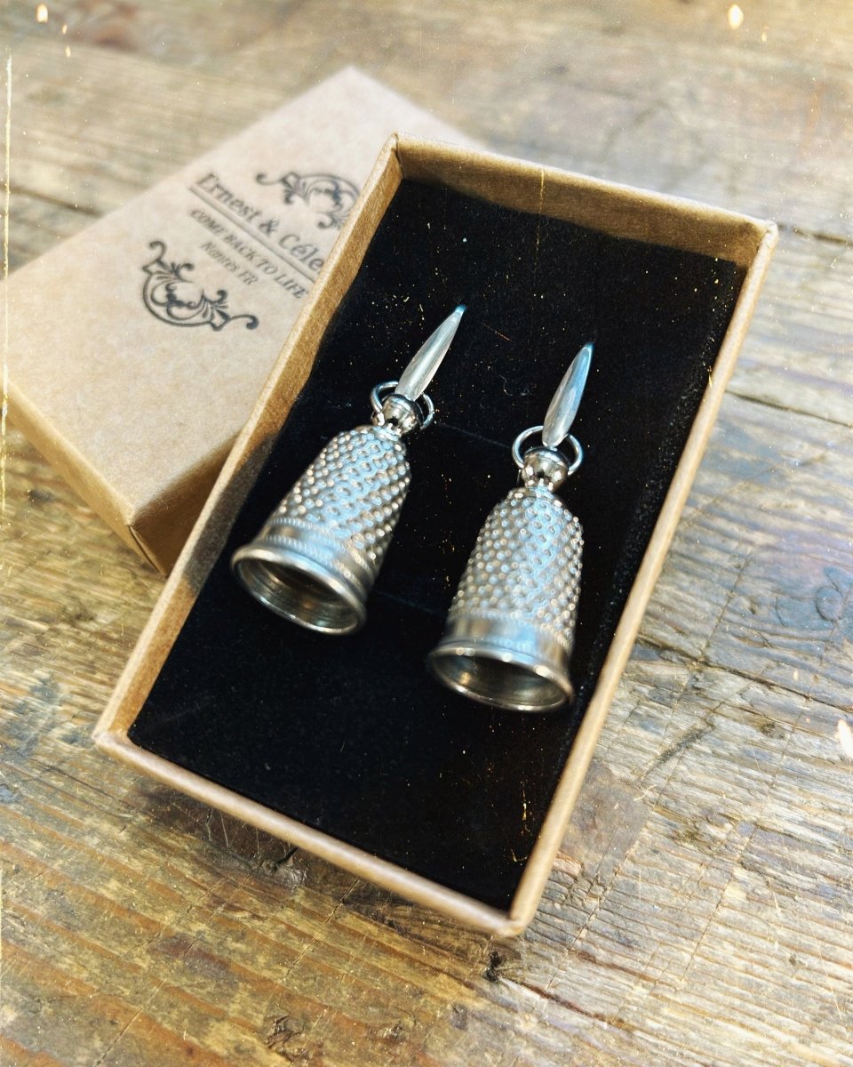 NEW 📍 Boucles Dé à coudre - Ernest & Célestin