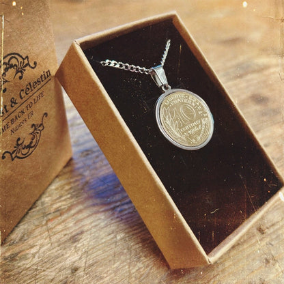 Pendentif 10 centimes - Ernest & Célestin