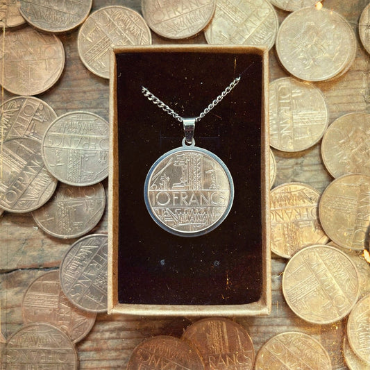 Pendentif 10 Francs Mathieu - Ernest & Célestin