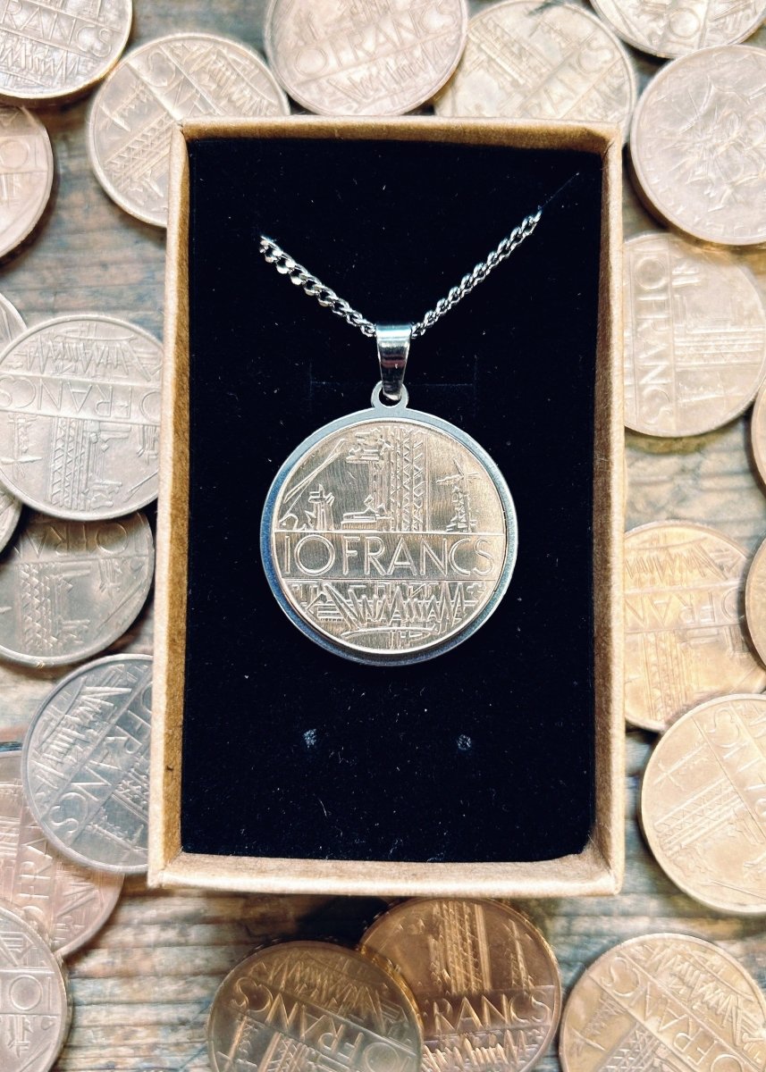 Pendentif 10 Francs Mathieu - Ernest & Célestin