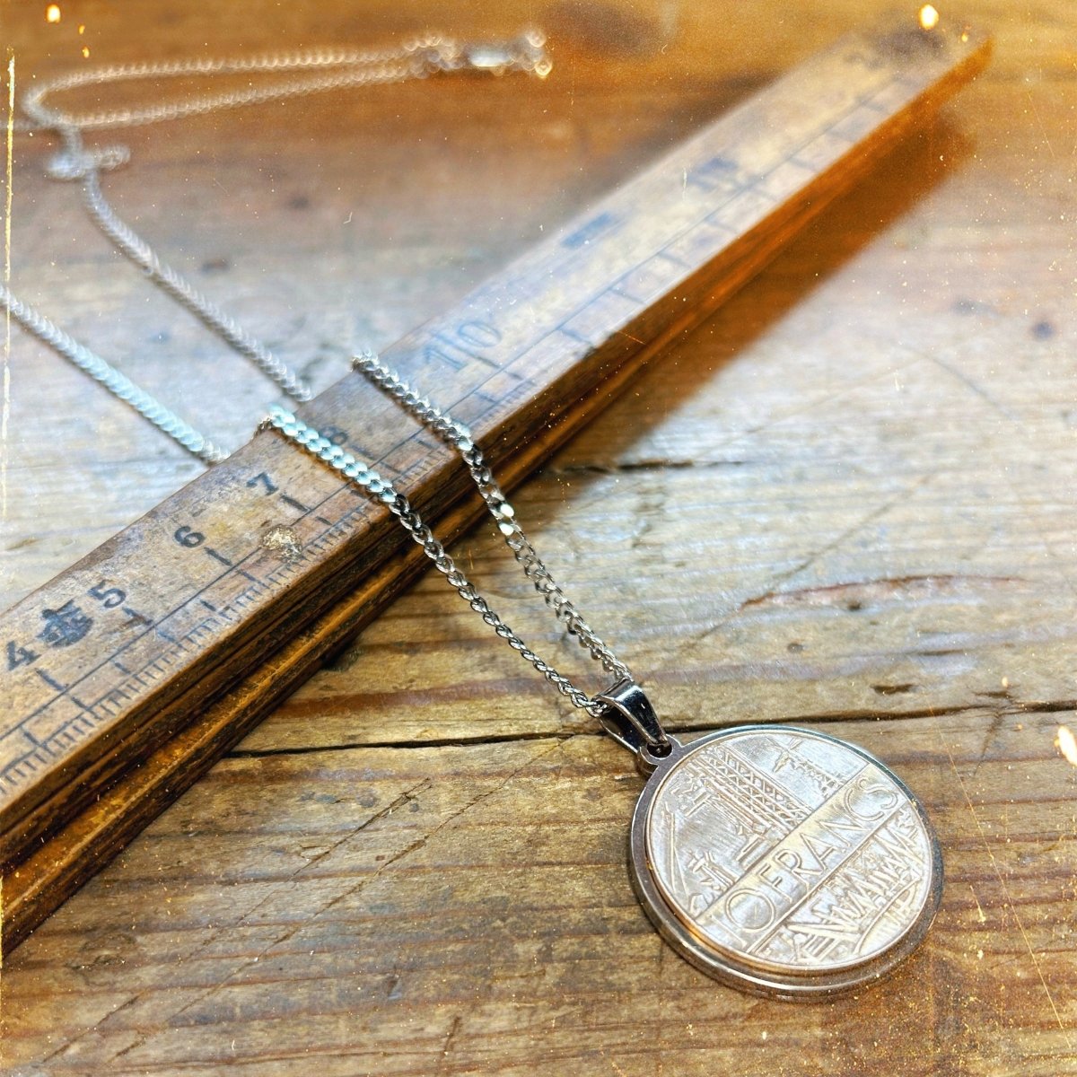 Pendentif 10 Francs Mathieu - Ernest & Célestin