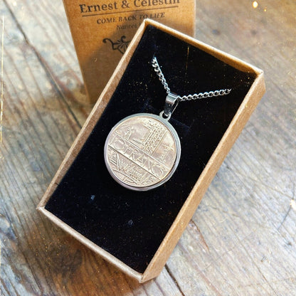 Pendentif 10 Francs Mathieu - Ernest & Célestin