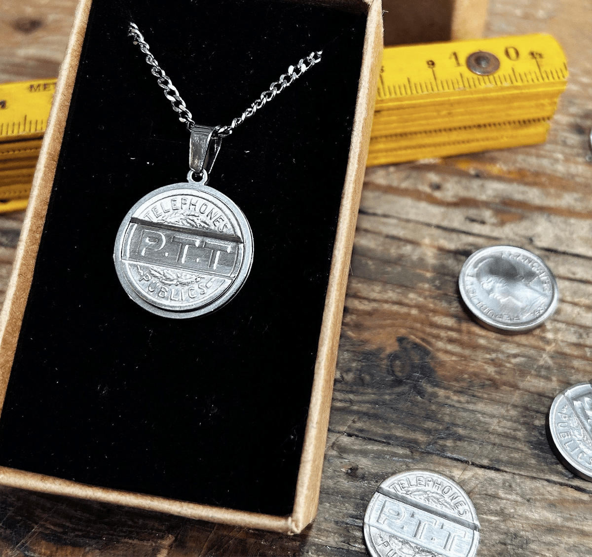 Pendentif Télic ☎️ - Ernest & Célestin