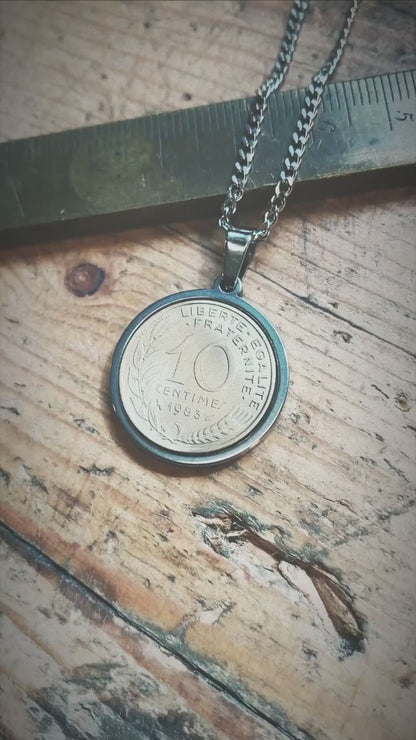 Pendentif 10 centimes