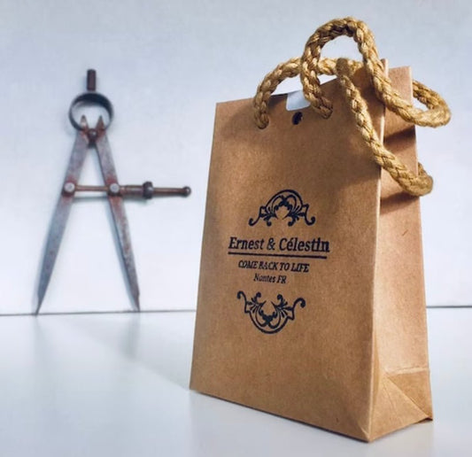 Sac Kraft cadeaux 🎁 2 tailles - Ernest & Célestin