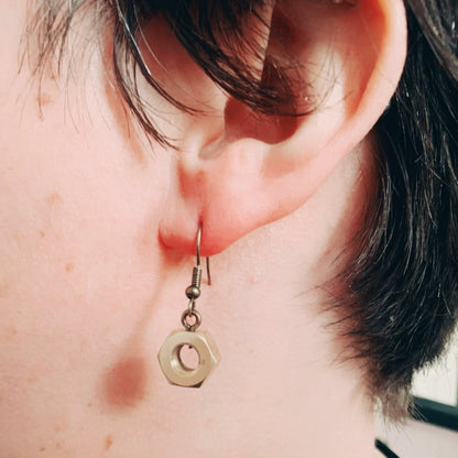 Boucles d’oreilles Boulons Laiton - Ernest & Célestin