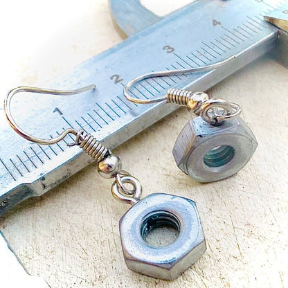 Boucles d'oreilles Boulons Métal - Ernest & Célestin