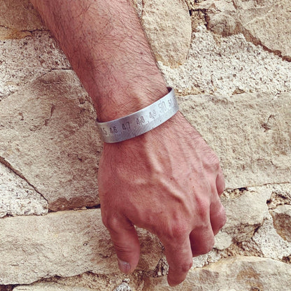 Bracelet mètre Alu - Ernest & Célestin