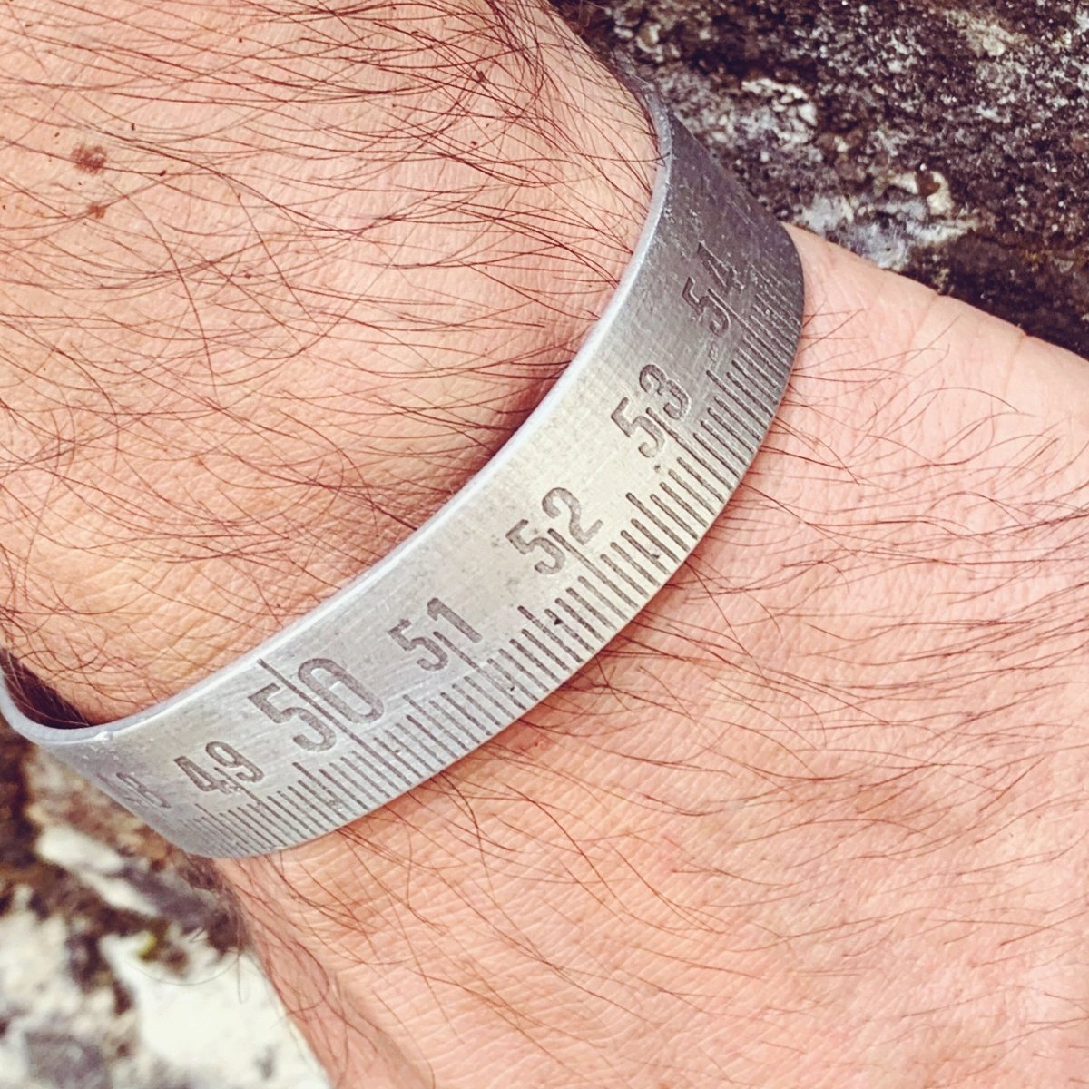 Bracelet mètre Alu - Ernest & Célestin