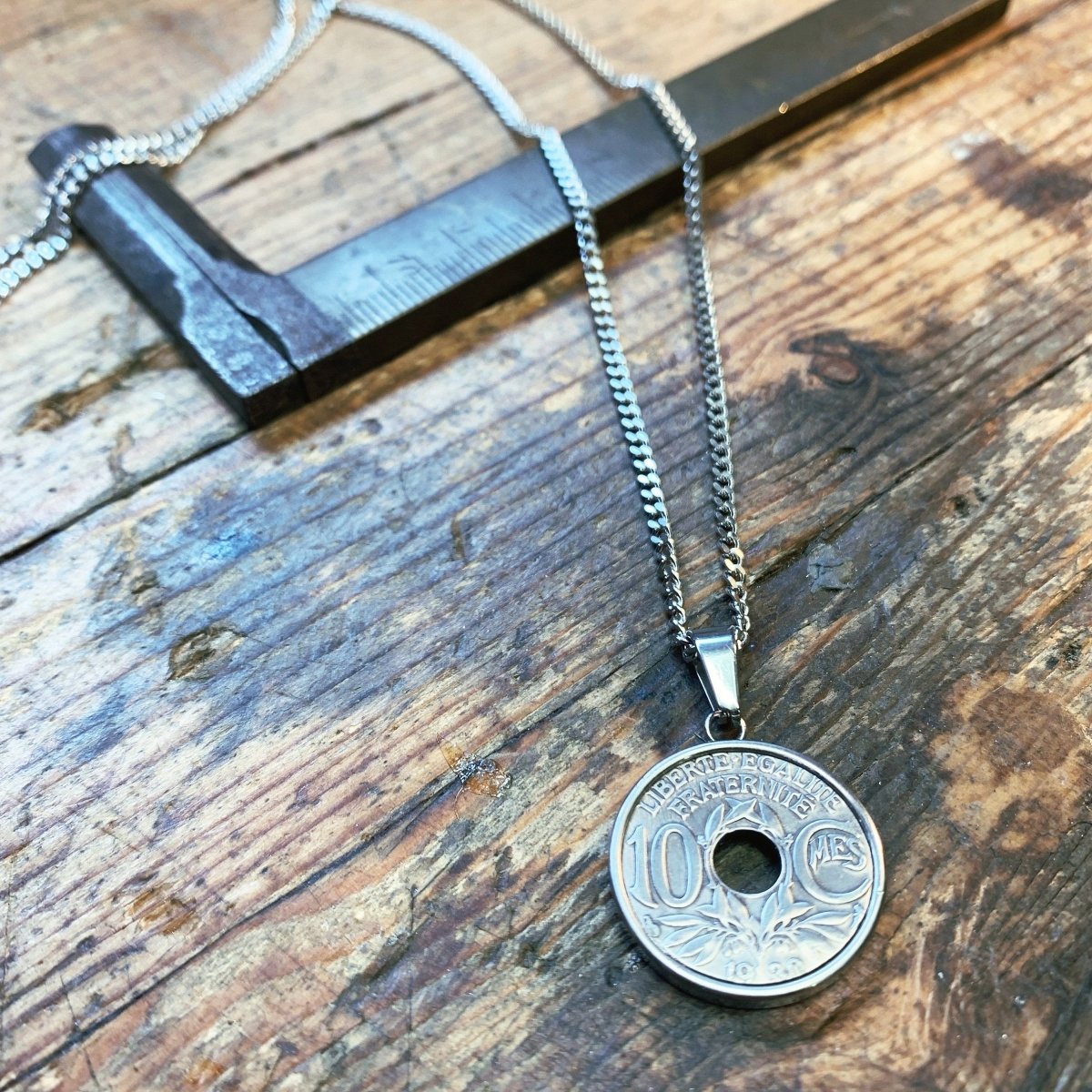 Pendentif 10 ctms Francs Lindauer - Ernest & Célestin