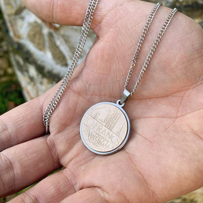 Pendentif 10 Francs Mathieu - Ernest & Célestin